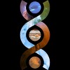 Men's Design By Humans Helical By CmdrButts T-Shirt - 2 of 4