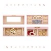 Unique Bargains 3 Layer PU Leather Jewelry Box with Drawer and Mirror - 4 of 4