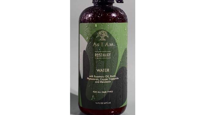 As I Am Rosemary Hair Water - 16 fl oz, 2 of 11, play video