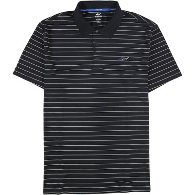 Greg Norman Mens Striped Polo Shirt