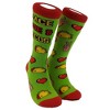 Crazy Dog T-Shirts Women's Peace Love Tacos Socks Funny Saying Cute Graphic Vintage Ladies Footwear - image 2 of 4