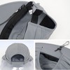 Anna-Kaci Women's Sporty Wide Brim Sun Visor Hat with Adjustable Back Strap Lightweight UV Protection Cap for Outdoor Activities - 4 of 4