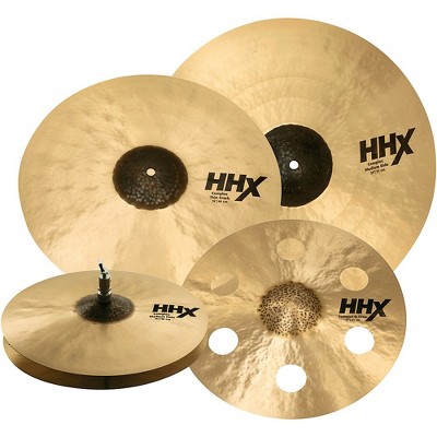 Sabian HHX Complex Cymbal Set With Free 17" O-Zone Crash