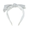 Unique Bargains Exquisite Pearl Rose Jacquard Bow Headband 1 Pc - 4 of 4