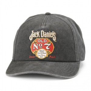 Adult Jack Daniels Old No. 7 Sour Mash Grey Denim Walker Adjustable Hat - 1 of 4