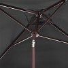 Zimmerman 7.5 Ft Square Market Umbrella W/ White Trim - PAT8400 - Safavieh - 3 of 3