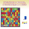 Gamie Snakes and Ladders Board Game - 3 of 4