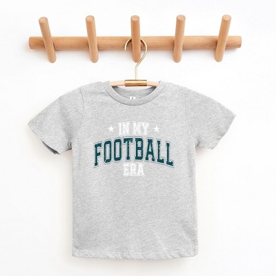 The Juniper Shop In My Football Era - Green Toddler Short Sleeve Tee