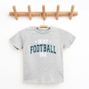 The Juniper Shop In My Football Era - Green Toddler Short Sleeve Tee - 1 of 3