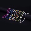 12PC Tattoo Choker Necklace for Women - 90s Choker Necklaces Y2K Vintage-Emo Black Choker Rainbow Pink White Purple Neon Green Blue Daisy Flower - 4 of 4