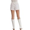 Women's TEXTURED HIGH WAIST SHORTS - entro - 4 of 4