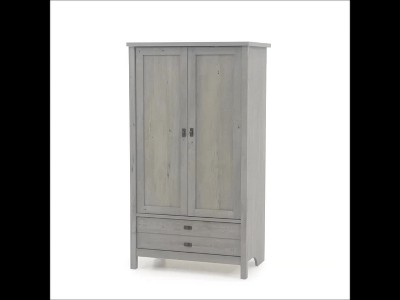 Mystic Oak Cottage Road Armoire with Adjustable Shelf