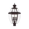 Livex Lighting Monterey 4 - Light Lantern in  Bronze - 3 of 4