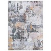 Area Rugs for Living Room Bedroom, Modern Abstract Machine Washable Rug Soft Rug, Low Pile Non Slip Carpet - 3 of 4
