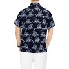 LA LEELA Men's Vacation Hawaii Shirts Hawaiian Shirts Tropical Floral Beach Shirts Casual Short Sleeve Button Up Shirt Men - 2 of 4