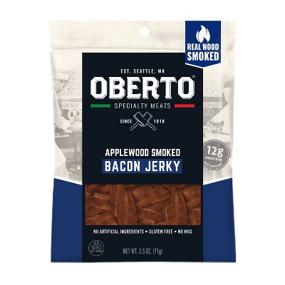 Oberto All Natural Bacon Jerky - 2.5oz