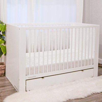 Delta Children Cassie 4-in-1 Convertible Crib With Underdrawer ...