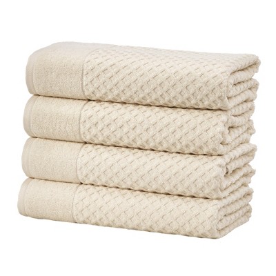 Cotton Quick-Dry Textured Towels - Great Bay Home.