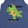 Girls' - Instant Message - Later Gator Graphic Sleeveless Aline Dress - 2 of 4