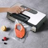 VEVOR Vacuum Sealer Machine, 90Kpa 130W Powerful Dual Pump and Dual Sealing, with Built-in Cutter, with Seal Bag and External Hose,Silver - 2 of 4