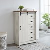TIRAMISUBEST Farmhouse Modern Tall Dresser 5 Chest of Drawers, Storage Organizer Dresser for Bedroom, Hallway, Living Room - 2 of 4