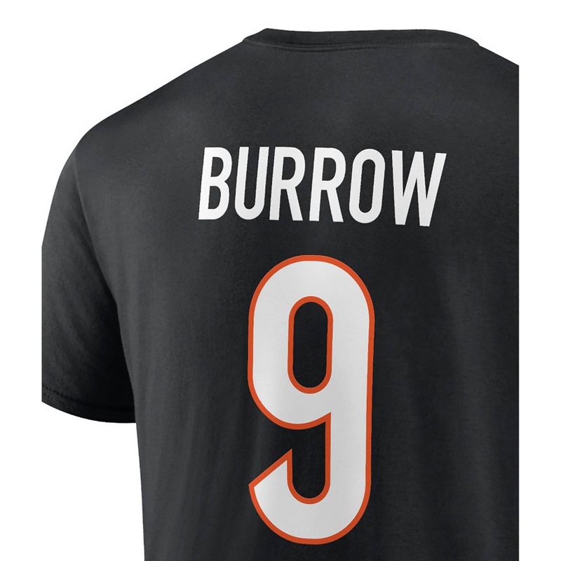 NFL Cincinnati Bengals Short Sleeve Core Burrow Big &#38; Tall T-Shirt, 4 of 5