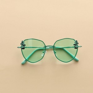 MyKids-Usa Kids Boy And Girl Cartoon Animal Shape Round Frame Fashion Sunglasses - 1 of 4