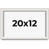 PosterPalooza | Shadow Box 1.5" Depth Silver Picture Frame - UV Acrylic, Backing Board, Hanging Hardware - 2 of 4