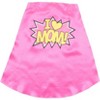 Funstuff Mother's Day Super Hero Mom Toddler Girls' T-Shirt & Cape White & Pink - 2 of 4