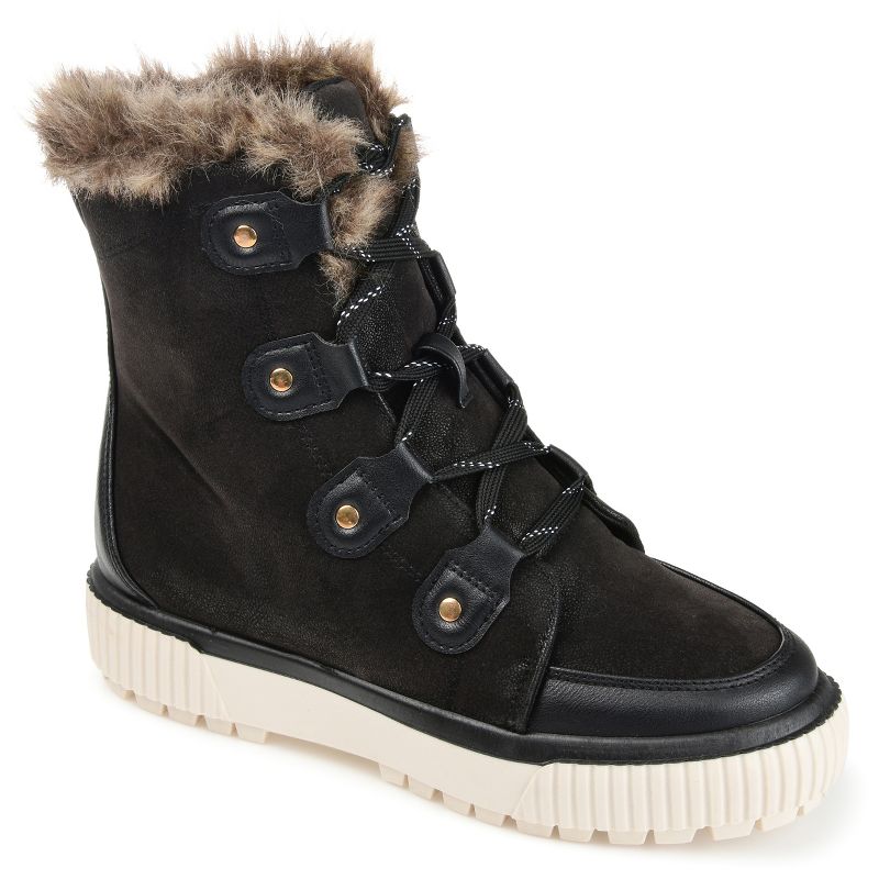 Journee Collection Womens Glacier Tru Comfort Foam Round Toe Winter Boots, 1 of 10