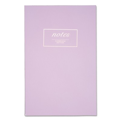 Cambridge Workstyle Notebook Legal Rule Lavender Cover 5.5 x 8.5 Unperforated 80 Page 59441