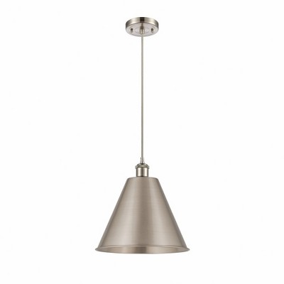 Ballston Cone - 1 Light Mini Pendant In Industrial Style-14.75 Inches Tall and 12 Inches Wide