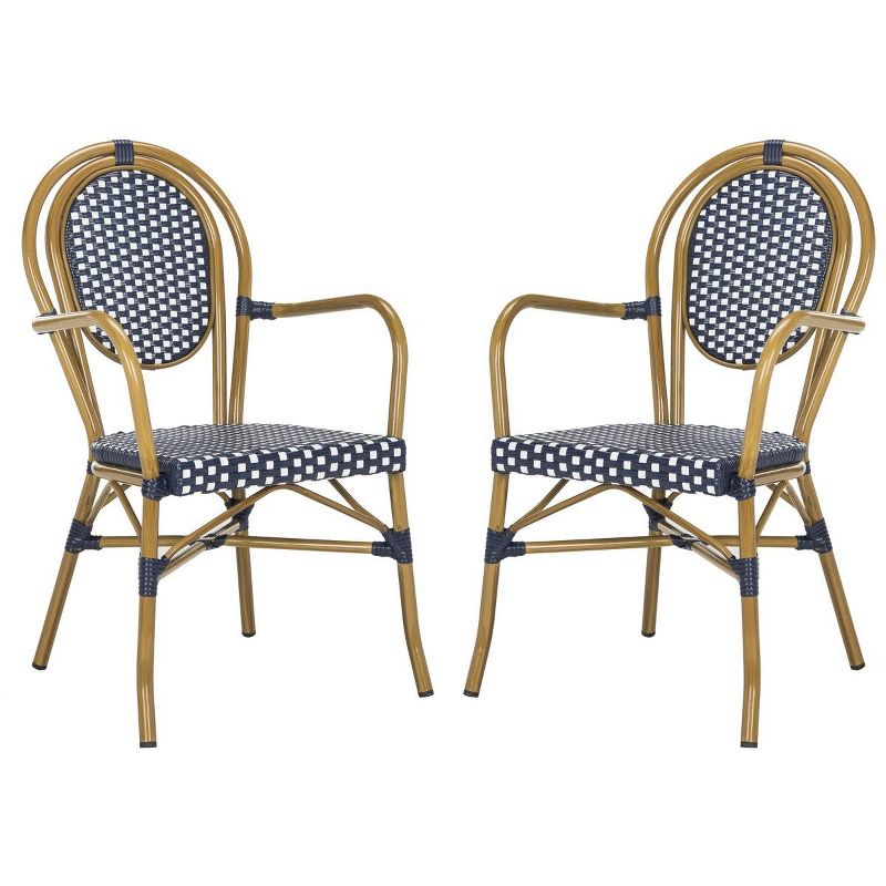 Rosen French Bistro Arm Chair (Set Of 2)  - Safavieh, 2 of 10