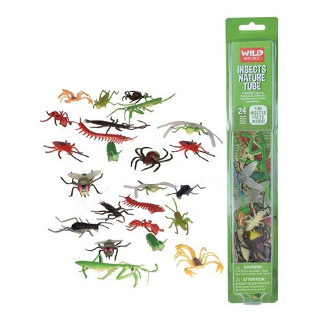 Wild Republic Nature Tube Insects Figurines 24 Pieces Target