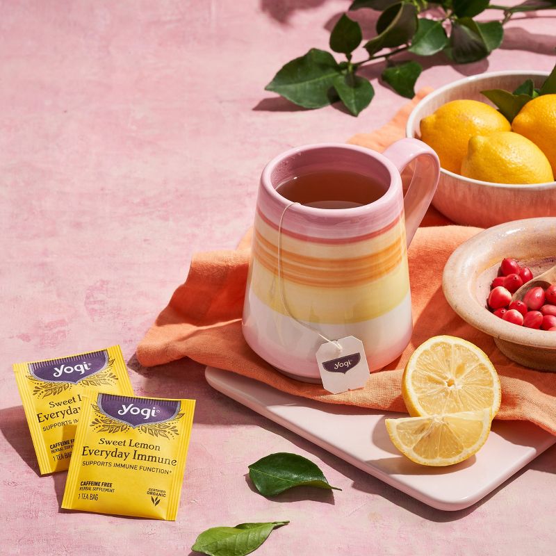 Yogi Sweet Lemon Everyday Immune Tea - 16ct, 5 of 7