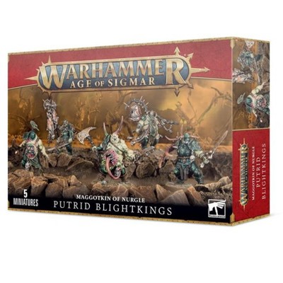 Putrid Blightkings Maggotkin Of Nurgle Warhammer AoS