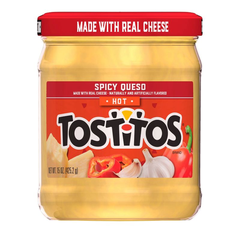 Tostitos Spicy Queso Dip -15oz, 1 of 7