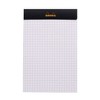 Rhodia Staplebound Notepad - Graph 80 sheets - 4 3/8 x 6 3/8 - Black cover - 2 of 4