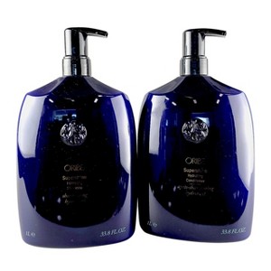 Oribe Supershine Hydrating Shampoo - (33.8 oz) & Supershine Hydrating Conditioner - (33.8 oz) DUO SET KIT - Unleash your hair's most brilliant shine - 1 of 4