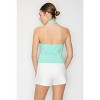 Slickblue Women's Halter Neck Buckled Crop Top, Open Back Fitted Sleeveless Shirt, 4 Color Options, Size S-L - 4 of 4