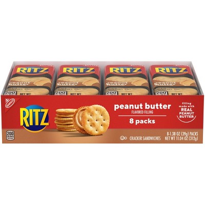 Ritz Cracker Sandwiches with Peanut Butter - 8ct/1.38oz