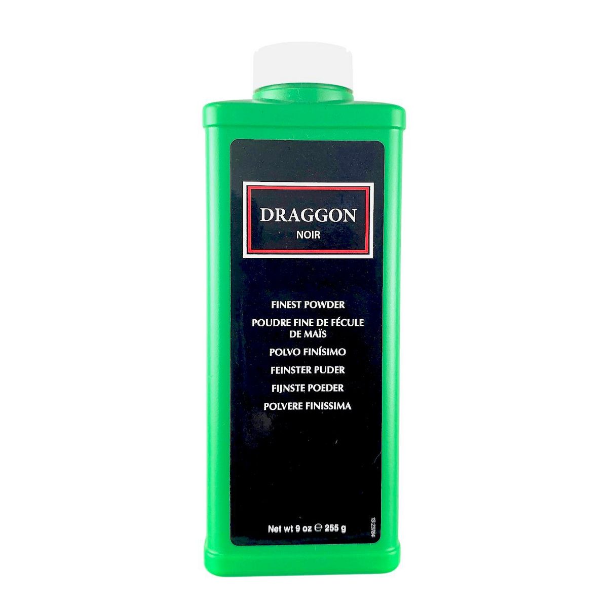 Clubman Draggon Noir Finest Powder (9 oz ) - Master the art of staying cool with a legendary scent and a velvet-smooth finish