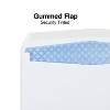 HITOUCH BUSINESS SERVICES Gummed Security Tinted Business Envelopes 3 5/8" x 8 5/8" White 500/BX - 2 of 4