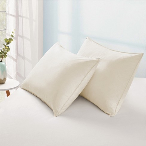 Peace Nest Premium Feather Down Bed Pillows with 100% Cotton Cover Set of 2 - image 1 of 4