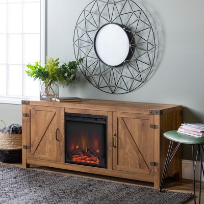 target barn door tv stand