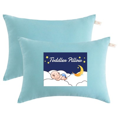 Down Alternative Toddler Pillows, Machine Washable Soft Travel Small Pillows - NTBAY