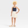Girls' Pointelle Strappy Cami - art class™ - 4 of 4