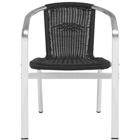 Wrangell Stackable Arm Chair - Indoor/Outdoor - FOX5207 - Safavieh - image 1 of 4