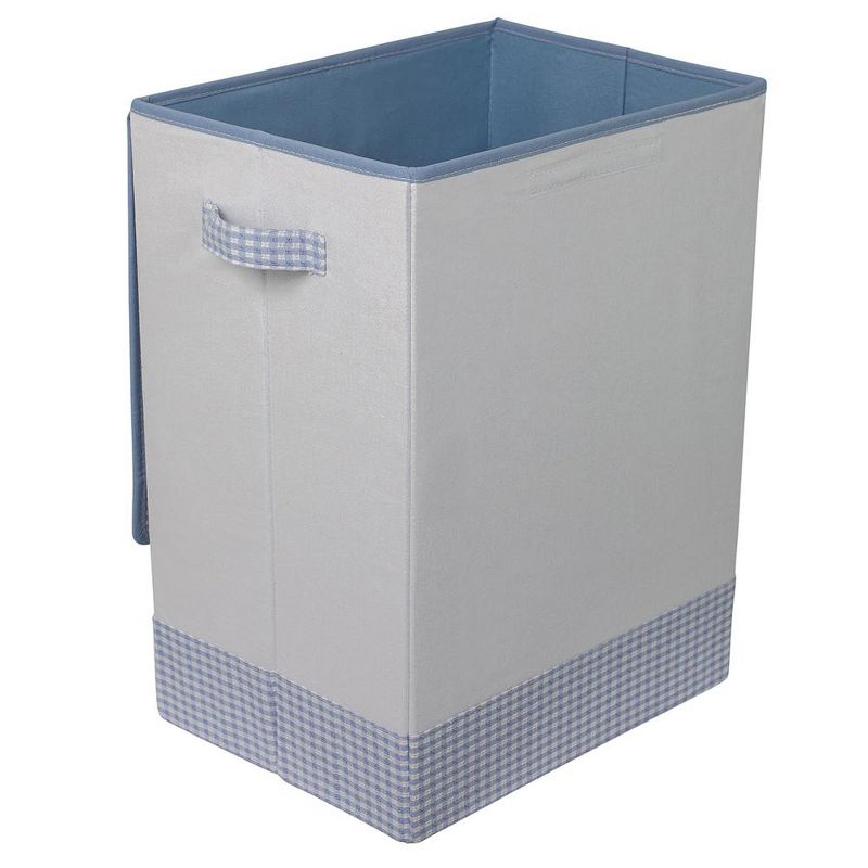 BirdRock Home Baby Clothes Hamper with Lid - Blue, 5 of 8