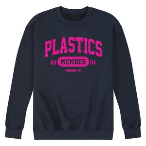 Men's - Mean Girls - Plastics Member Graphic Fleece Sweatshirt - 1 of 4